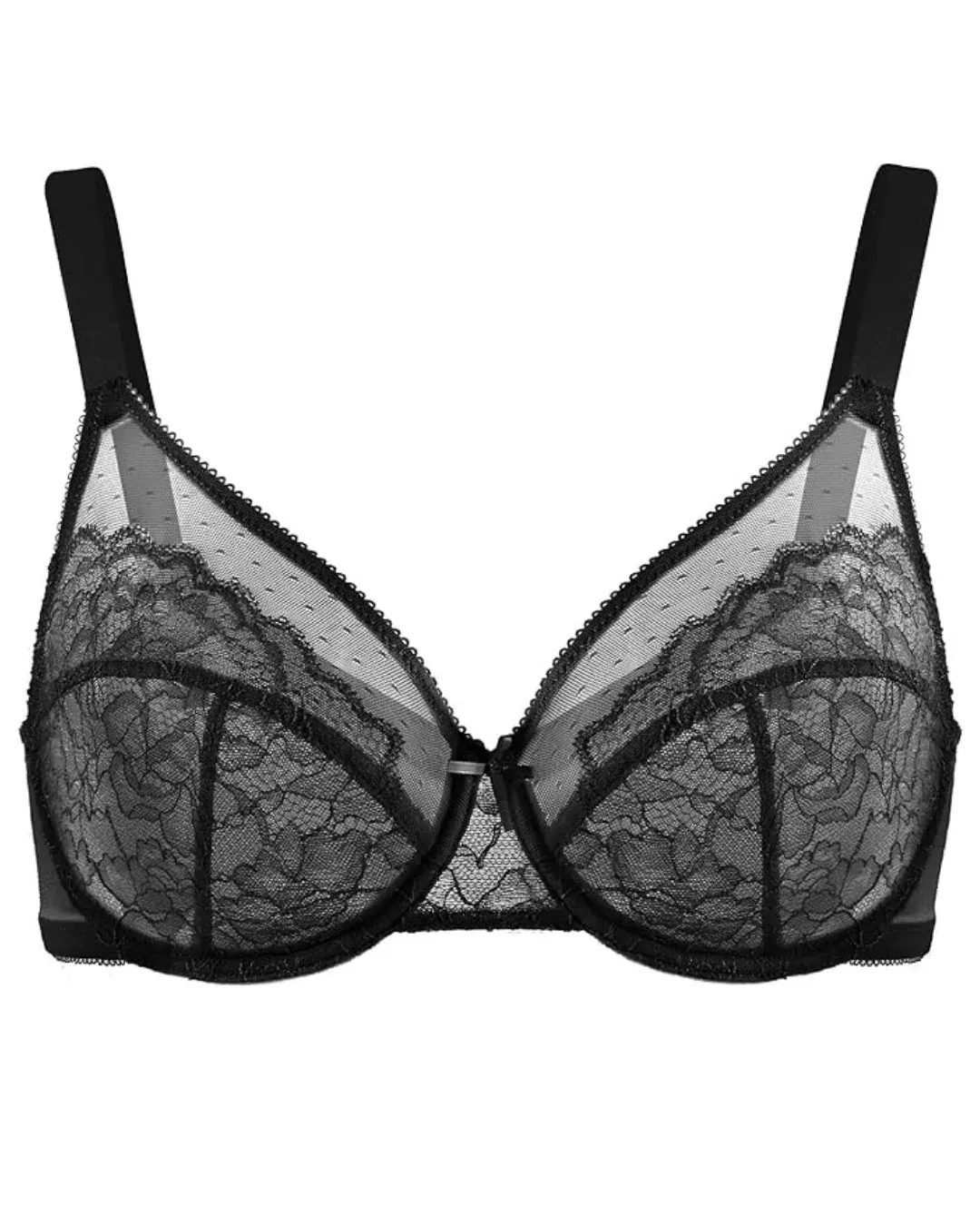 Sujetador de Mujer con Lazos Florales de Encaje y sin Almohada (OFERTA 2X1) - Imagen 6