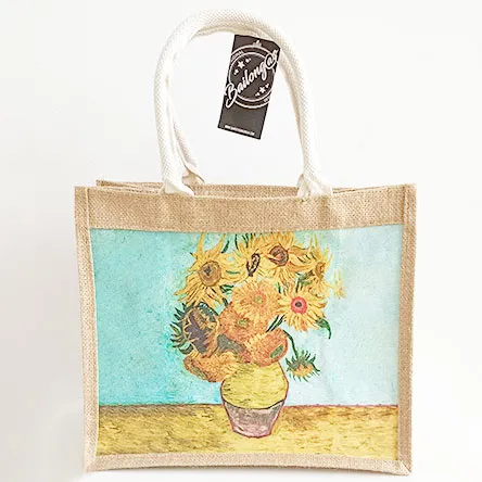Bolsa Yute Girasoles - Imagen 2