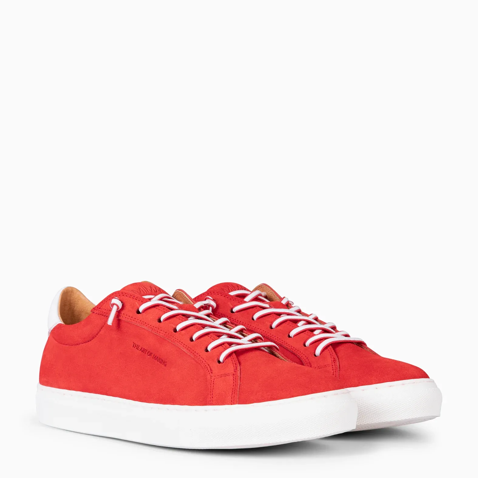 GAEL- ZAPATILLAS CASUALES DE HOMBRE ROJO - Imagen 2