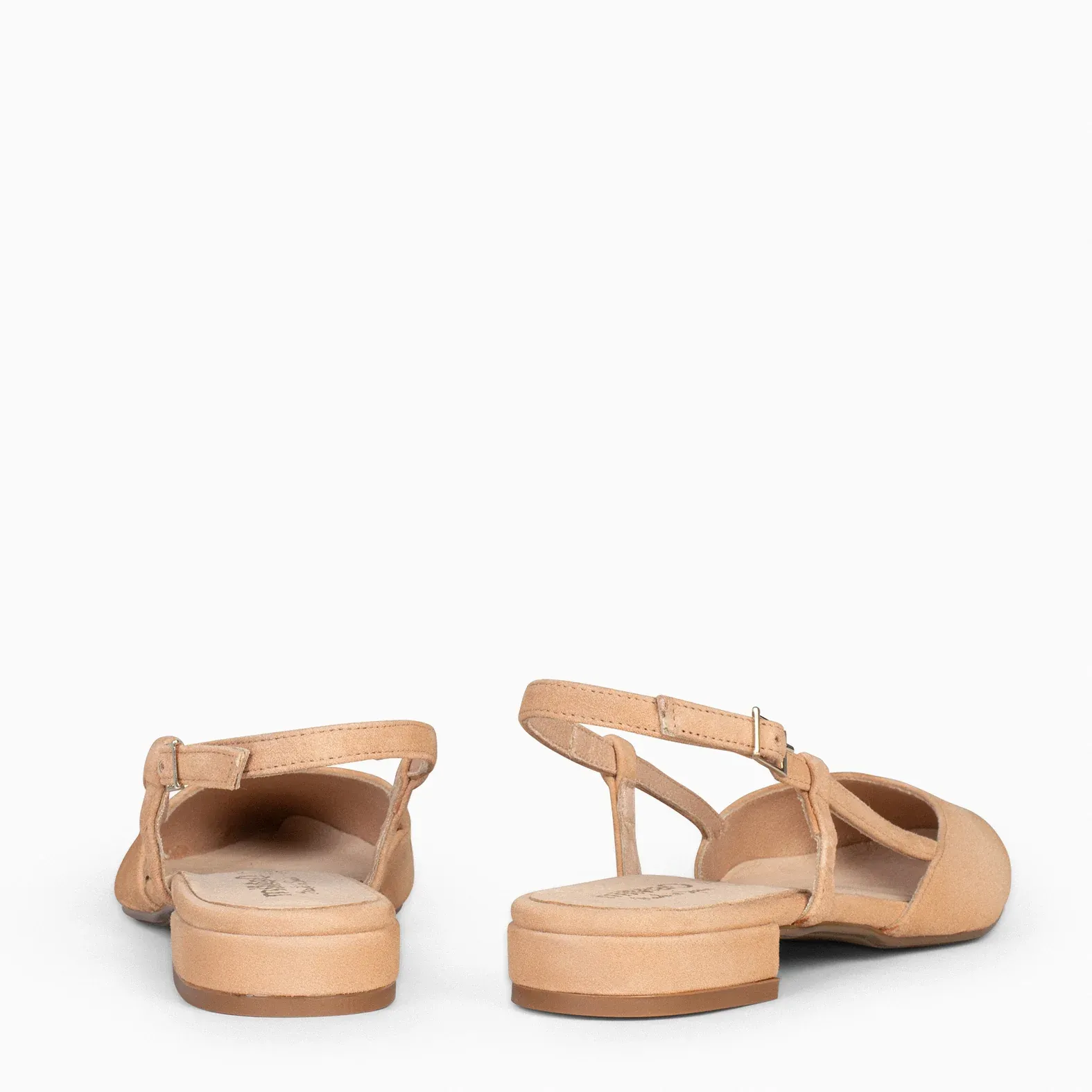 BRUNCH – Zapatos Planos Destalonados TIERRA - Imagen 5