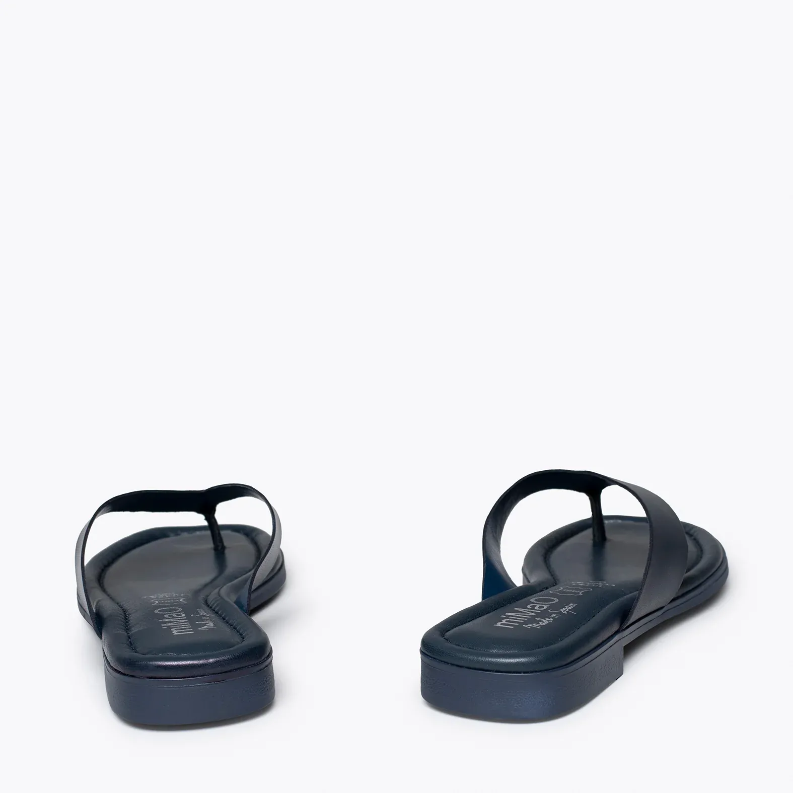 FLIP FLOP Sandalias de dedo planas AZUL MARINO - Imagen 4