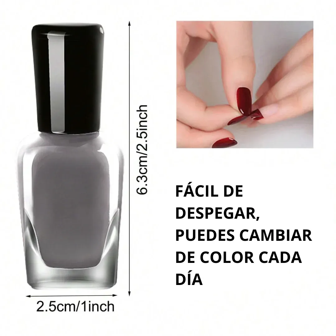 Esmalte de Uñas Fácil de Quitar y con Efecto Endurecedor (PROMOCIÓN 2X1) - Imagen 3