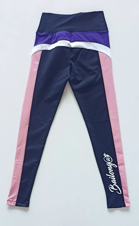 Leggings Franja Rosa Morada - Imagen 3