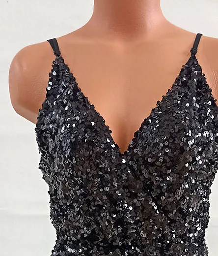 Vestido Lentejuelas Tirantes - Imagen 2