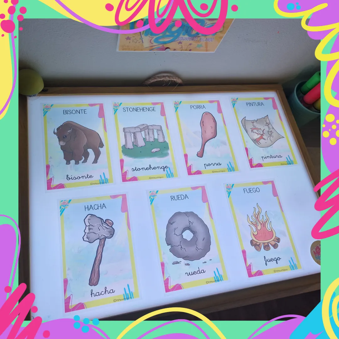 Flashcards PREHISTORIA - Imagen 3