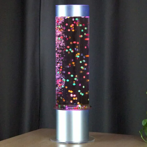 Tubo sensorial de burbujas con bolas 60 cm - Imagen 2